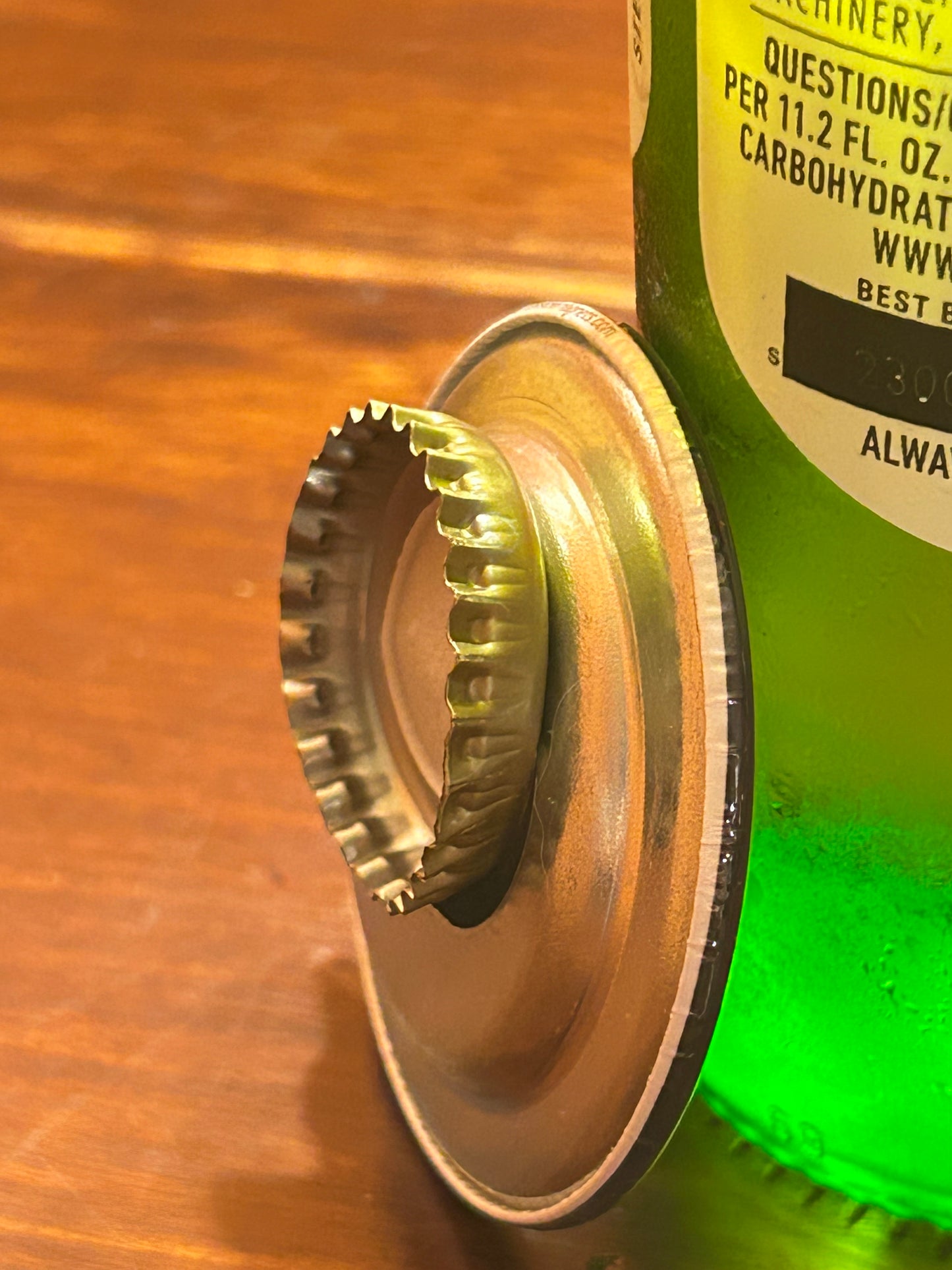 2.25" Round Photo Bottle Cap Opener with Magnet