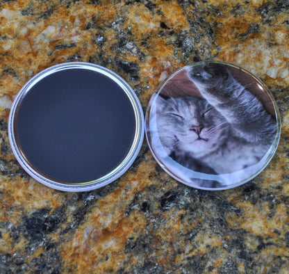 2.25" Round Photo Magnets