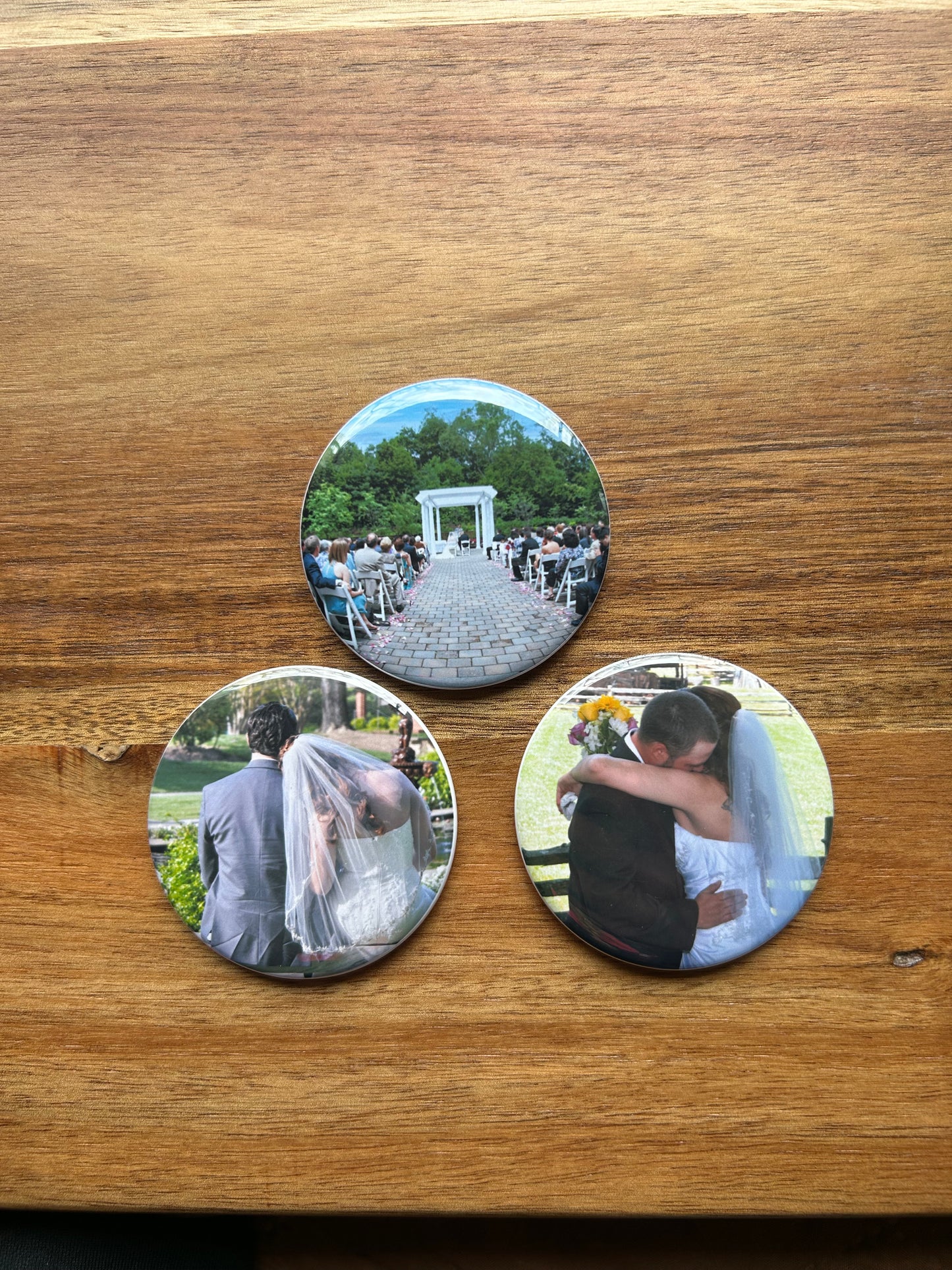 2.25" Round Photo Magnets