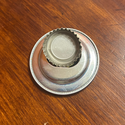 2.25" Round Photo Bottle Cap Opener with Magnet